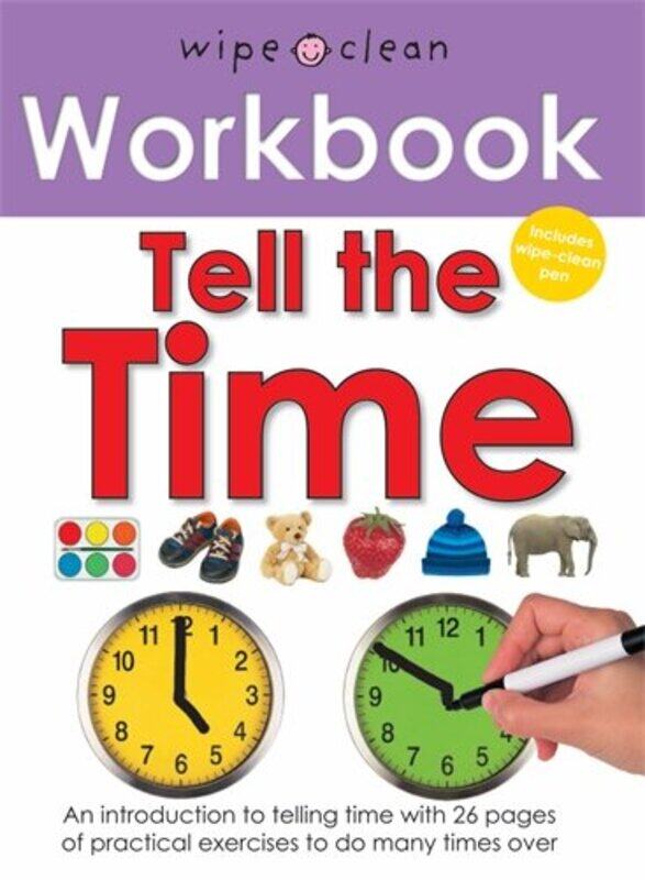 

Telling the Time (Wipe Clean Workbooks), By: Roger Priddy