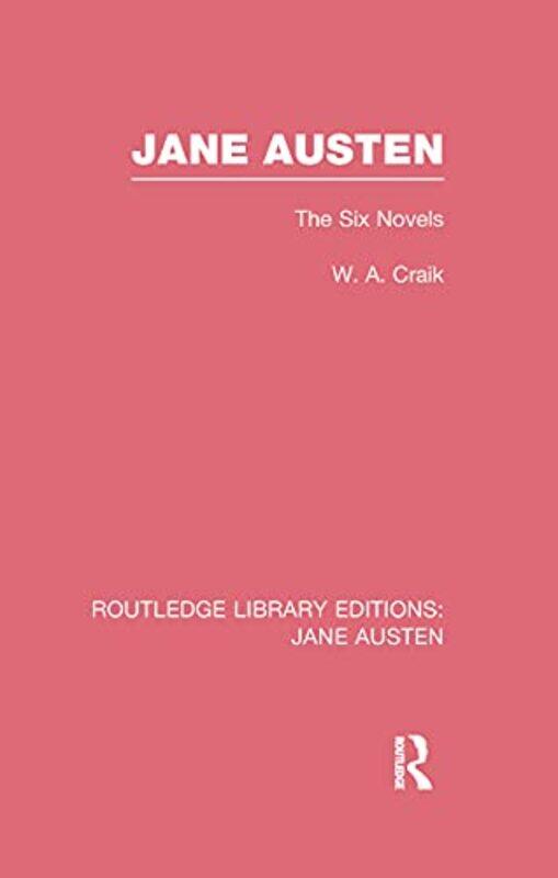 

Jane Austen RLE Jane Austen by Wendy Craik-Paperback