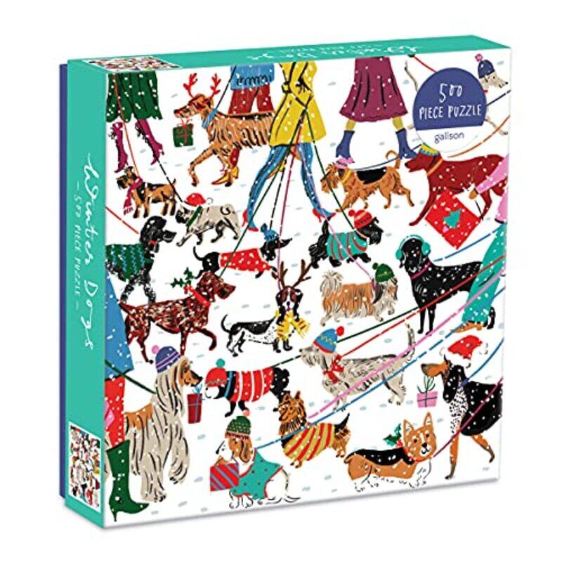 

Winter Dogs 500 Pc Puzzle By Cunningham Louise - Hardcover