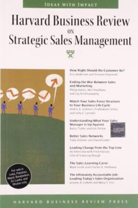 Harvard Business Review on Strategic Sales Management, Paperback Book, By: Harvard Business School Press