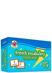 New French Vocabulary Flashcards for Ages 79 with Free Online Audio by CGP Books - CGP Books - Hardcover