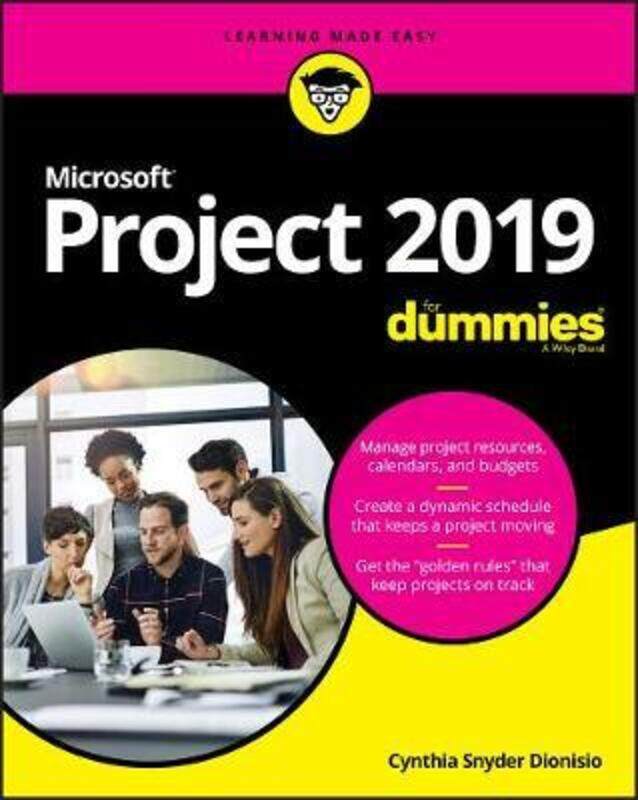 

Microsoft Project 2019 For Dummies.paperback,By :Dionisio, Cynthia Snyder