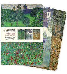 Midi Notebook Set - Gustav Klimt: Landscapes By Flame Tree Paperback