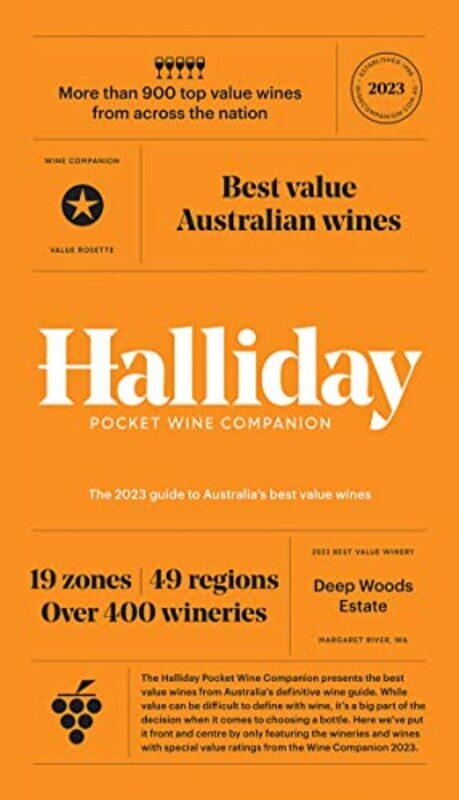 

Halliday Pocket Wine Companion 2023 by James Halliday-Hardcover