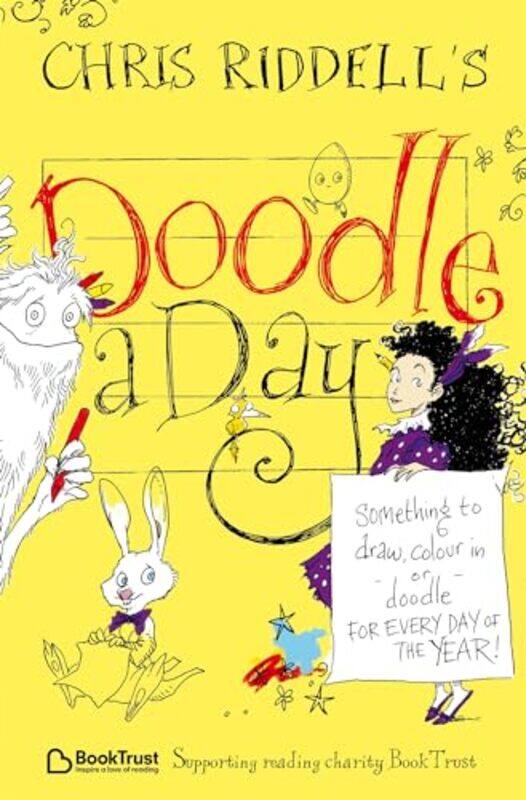 

Chris Riddell's Doodle-a-Day by Chris Riddell -Paperback