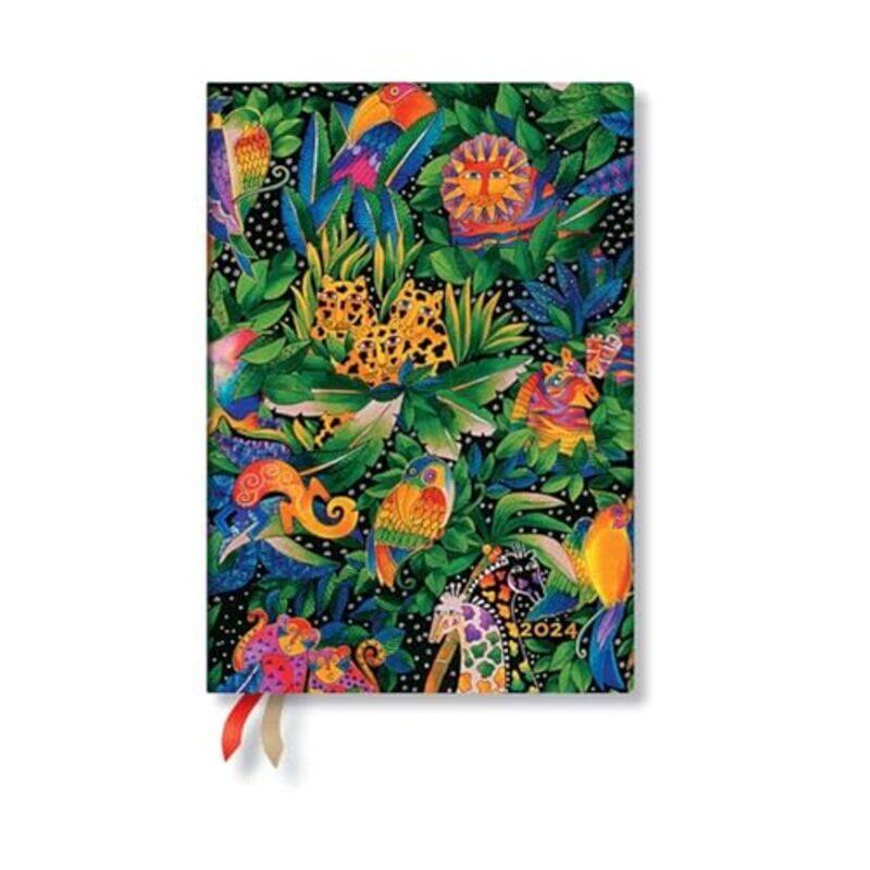 

Jungle Song Whimsical Creations Midi 12month Dayplanner 2024 by Bryant KarenCGP Books-Hardcover