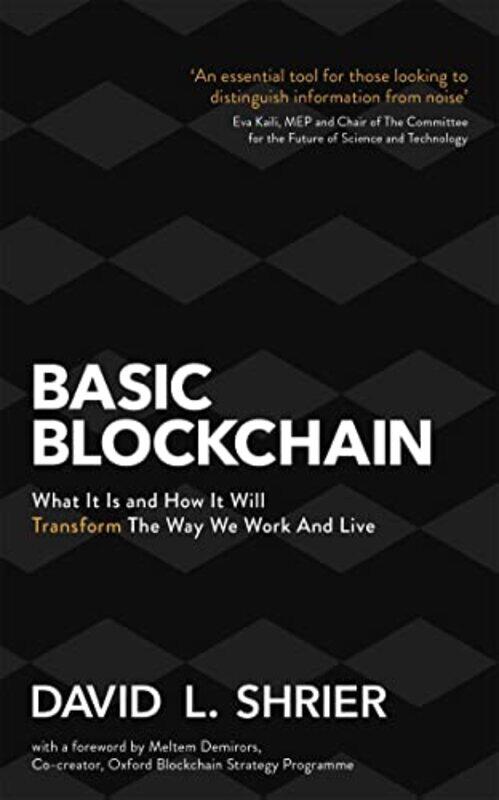 

Basic Blockchain by David Shrier-Paperback