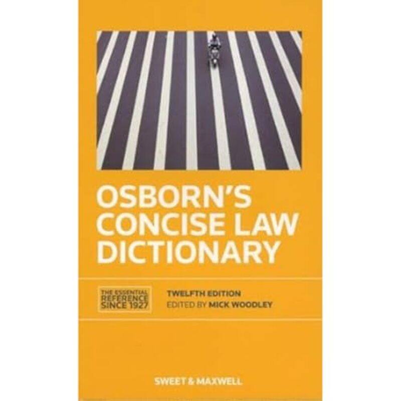 

Osborns Concise Law Dictionary by Alfonso Otaegui-Paperback