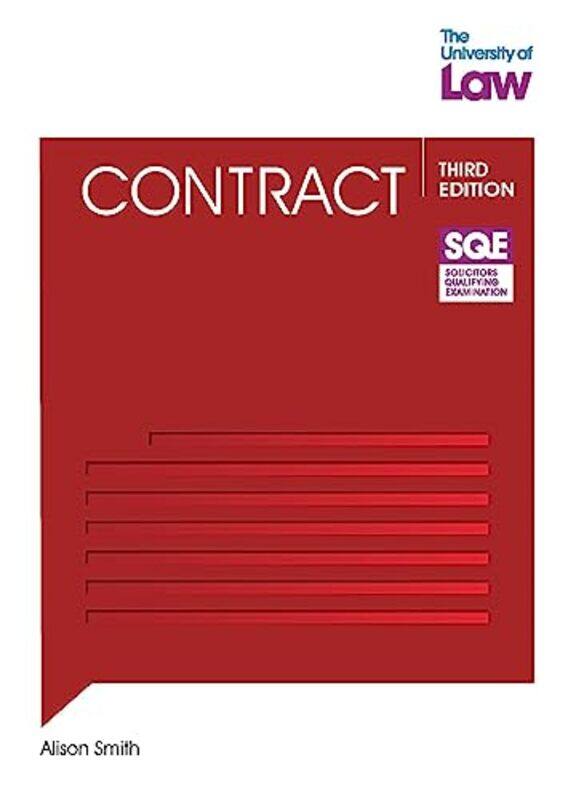 

SQE Contract 3e by Quentin Letts-Paperback