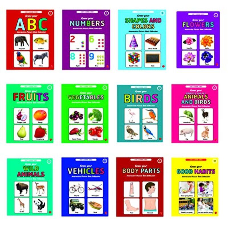 

INTERACTIVE PICTURE BOOK COLLECTIONS: Set of 12 Books,Paperback by Publications, Rupa