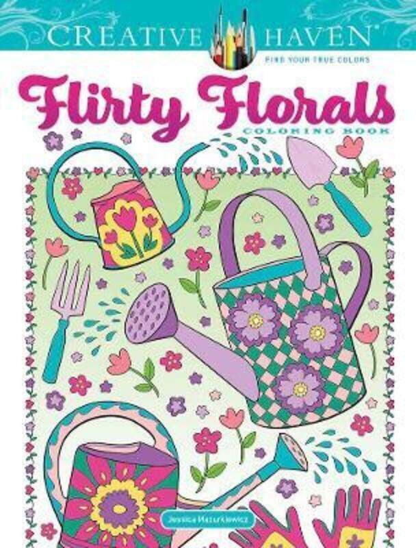 

Creative Haven Flirty Florals Coloring Book,Paperback, By:Jessica Mazurkiewicz