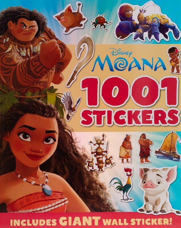 

Moana: 1001 Stickers, Paperback Book, By: Igloo Books