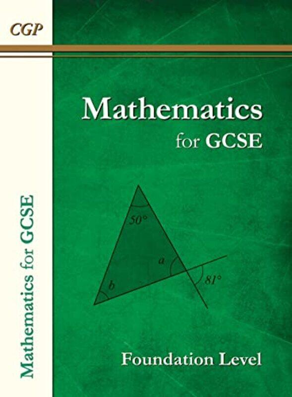 

Maths For Gcse Textbook Foundation by CGP Books - CGP Books -Paperback