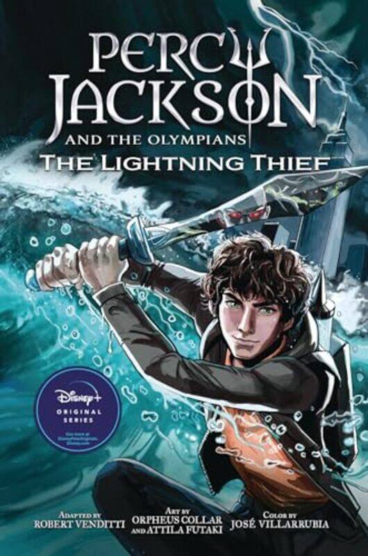 

Percy Jackson And The Olympians The Lightning Thief The Graphic Novel Paperback by Rick Riordan-Paperback