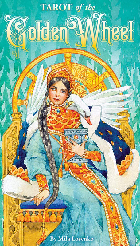 

Tarot of the Golden Wheel, Flash Cards, By: Mila Losenko