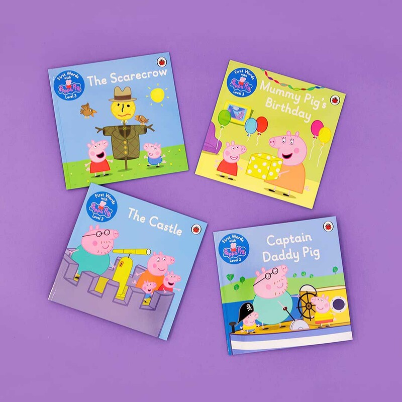 First Words with Peppa Level 3 Box Set, Paperback Book, By: Peppa Pig