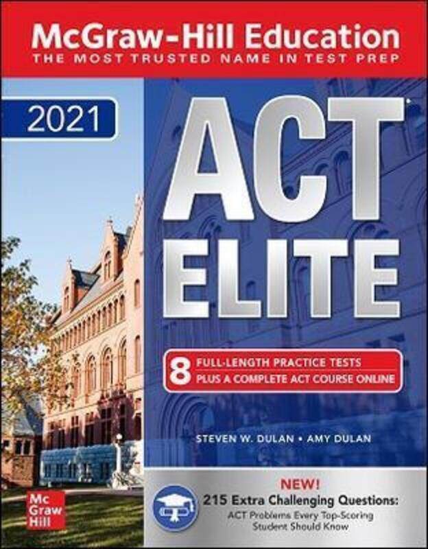 

McGraw-Hill Education ACT ELITE 2021.paperback,By :Dulan Steven