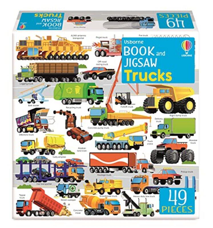 

Book And Jigsaw Trucks By Sam Smith -Paperback