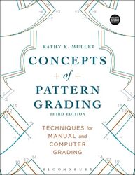 Concepts Of Pattern Grading Techniques For Manual And Computer Grading Bundle Book + Studio Acces Mullet, Kathy K. (Oregon State University, USA) Paperback