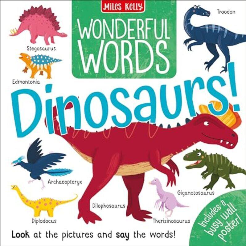 

C48Hb Wonderful Dinosaurs by Miles Kelly - Hardcover