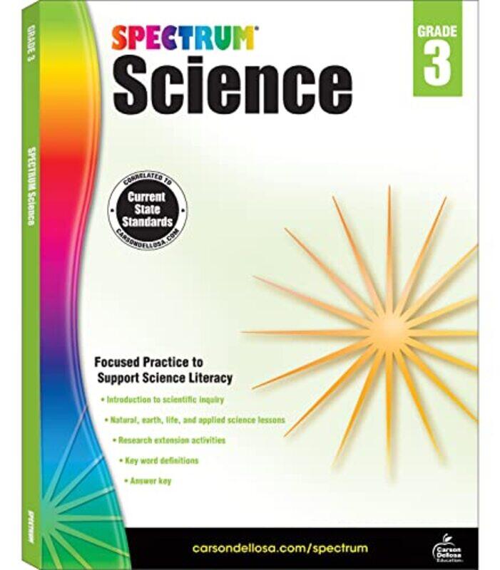 

Spectrum Science Grade 3 By Spectrum Paperback