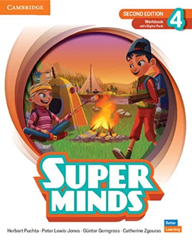 

Super Minds Level 4 Workbook With Digital Pack British English by Puchta, Herbert - Lewis-Jones, Peter - Gerngross, Gunter - Zgouras, Catherine Paperb