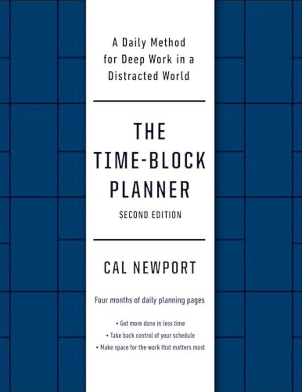 

Time Block Planner E02 By Newport Cal - Hardcover