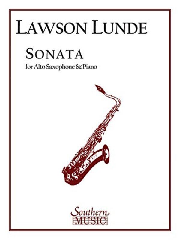 

Sonata Alto Sax By Lunde Lawson - Paperback