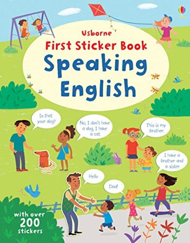 

First Sticker Book Speaking English, Paperback Book, By: Mairi Mackinnon