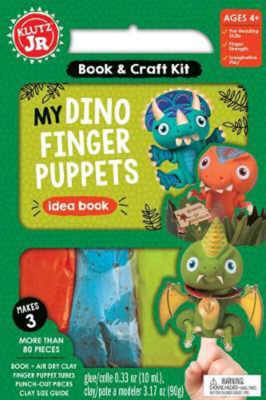 

My Dino Finger Puppets, Audio CD, By: Editors of Klutz