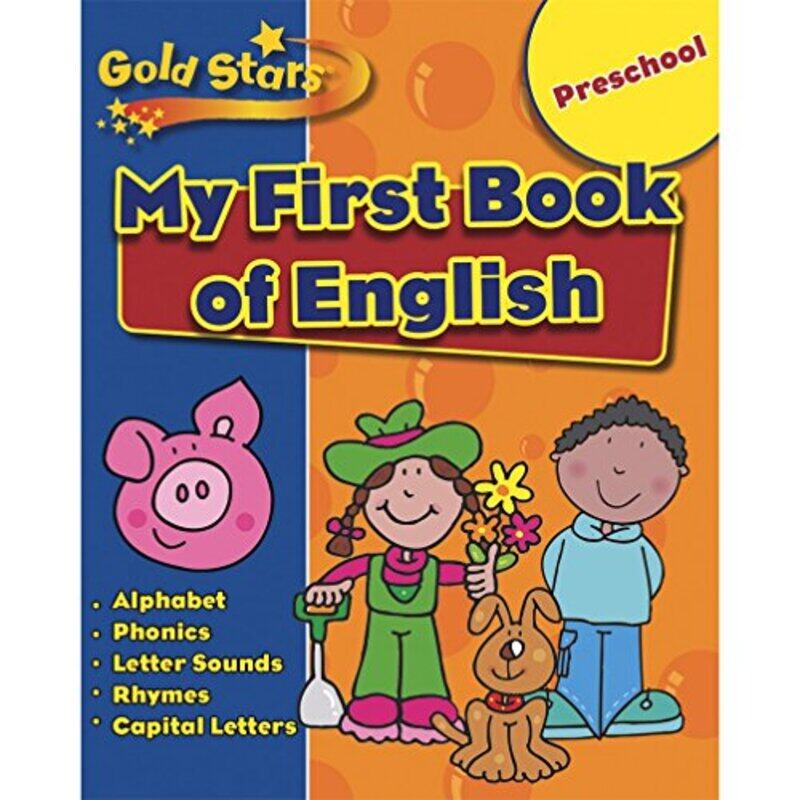 

MY FIRST BOOK OF ENGLISH (PRESCHOOL), Paperback Book, By: Books Wagon