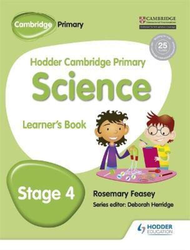 

Hodder Cambridge Primary Science Learner's Book 4.paperback,By :Rosemary Feasey