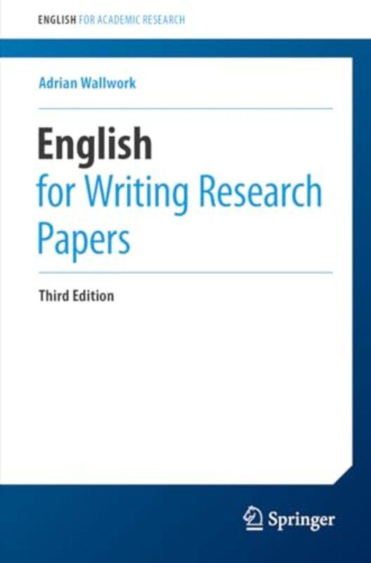 

English For Writing Research Papers by Wallwork, Adrian - Paperback