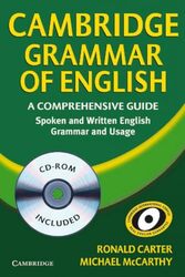 Cambridge Grammar Of English Paperback With Cdrom A Comprehensive Guide by Carter, Ronald (University of Nottingham) - McCarthy, Michael (University of Nottingham) Paperback