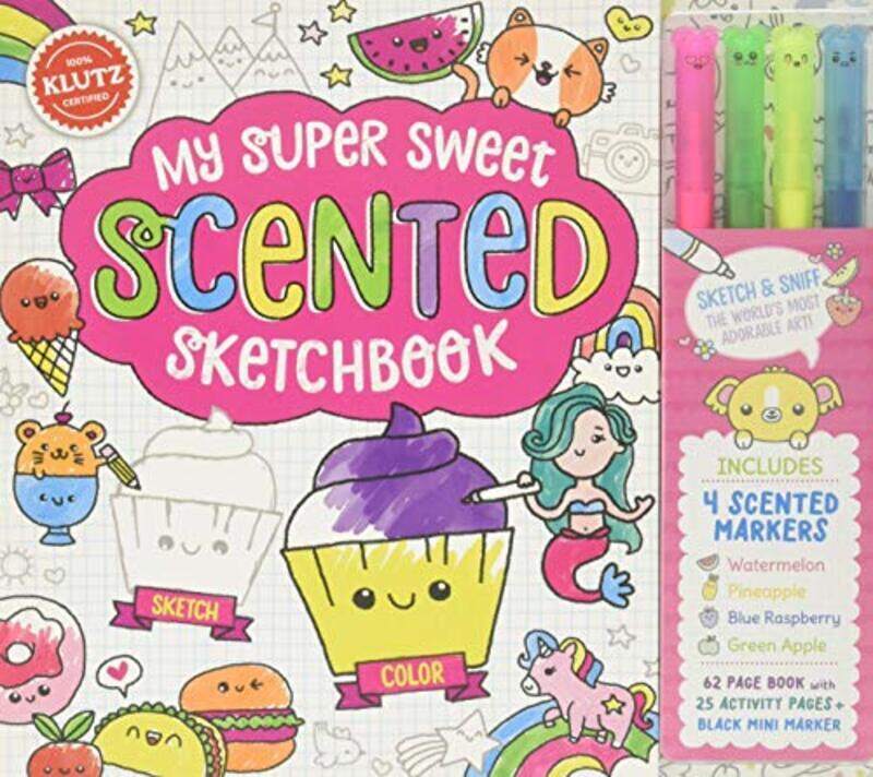 

My Super Sweet Scented Sketchbook