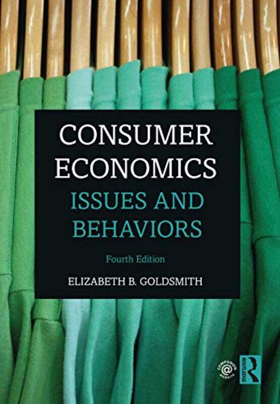 

Consumer Economics by Elizabeth B Goldsmith-Hardcover