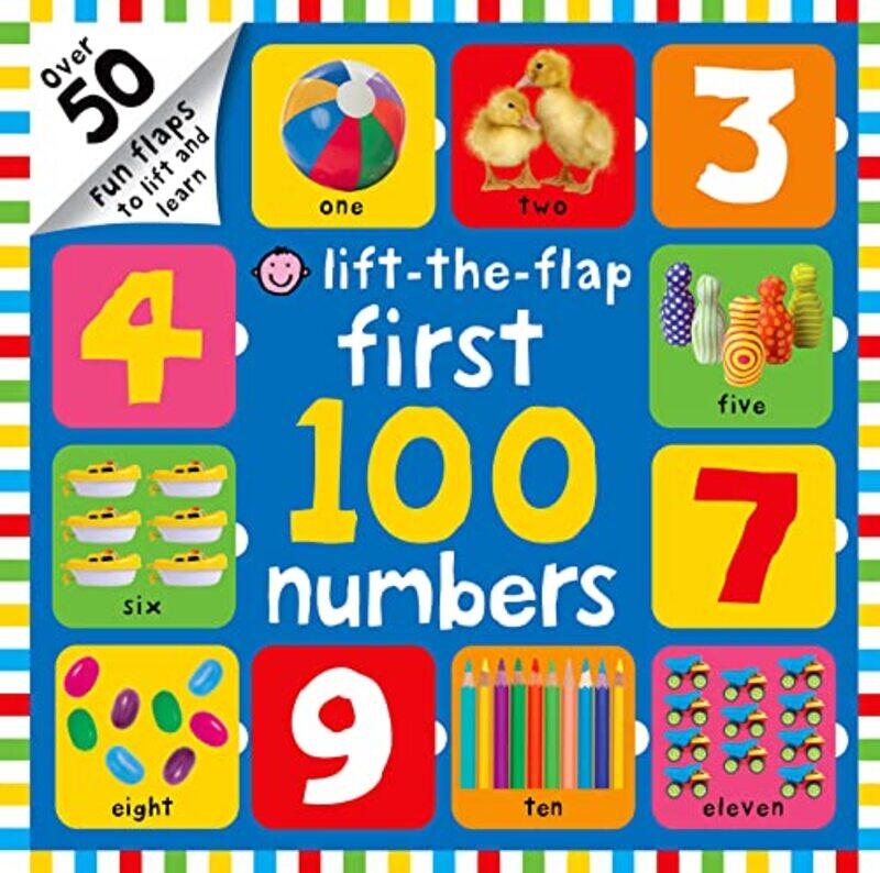 

First 100 Lift the Flap Numbers: Over 50 Fun Flaps to Lift and Learn , Paperback by Priddy, Roger