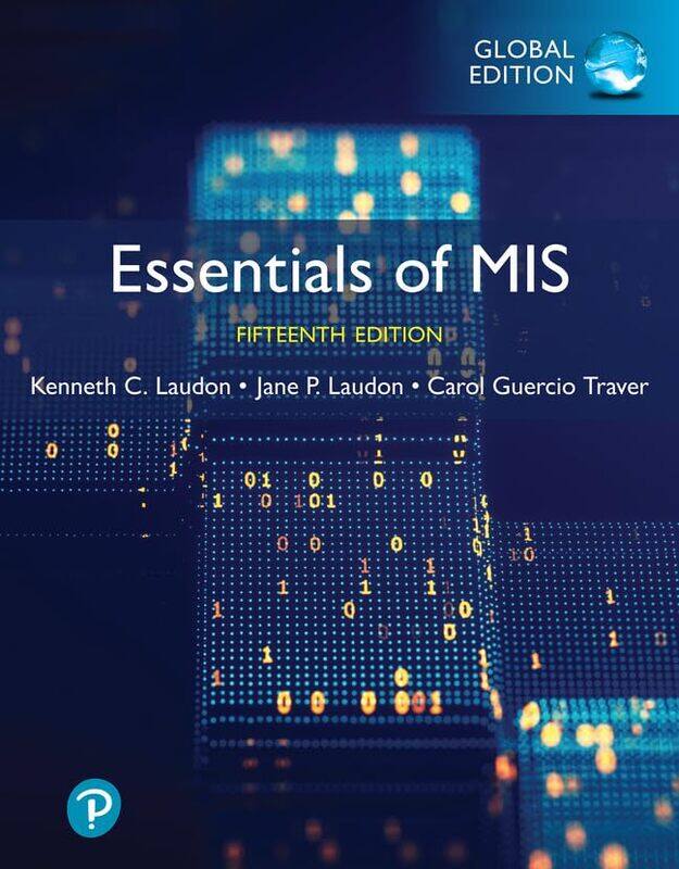 

Essentials of MIS Global Edition by Kenneth LaudonJane Laudon-Paperback
