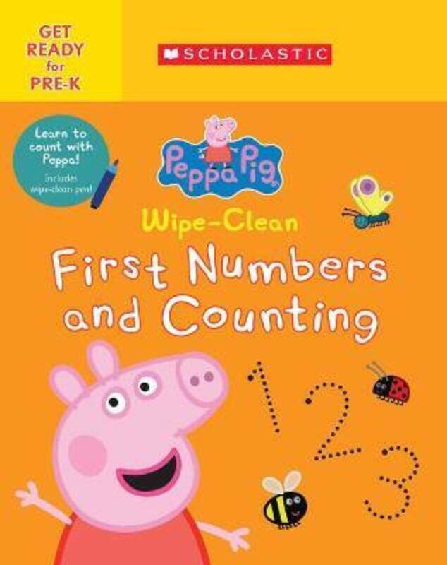 

Wipe-Clean First Numbers and Counting (Peppa Pig).paperback,By :Scholastic