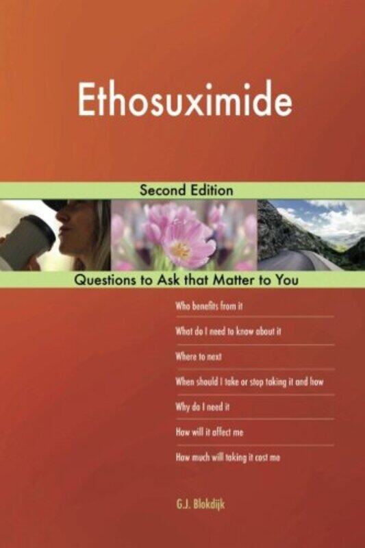 

Ethosuximide; Second Edition by Blokdijk, G J - Paperback