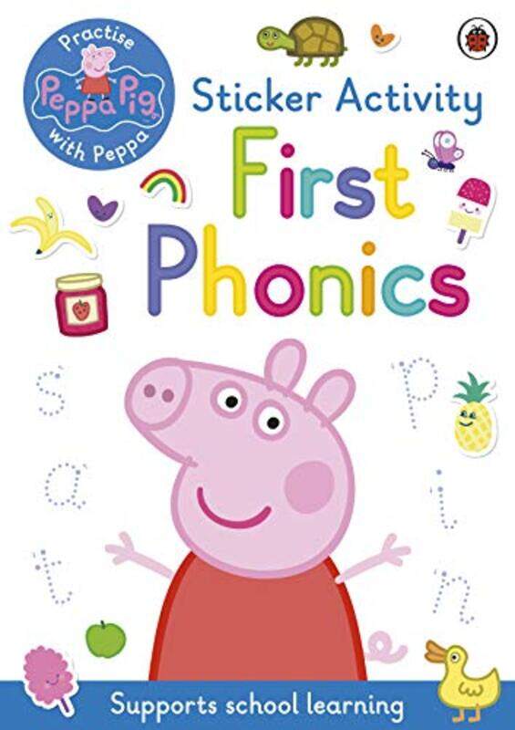 

Peppa Pig First Phonics Sticker Activity Book By Peppa Pig Paperback