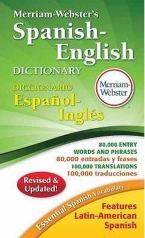 

Merriam-Webster's Spanish-English Dictionary.paperback,By :Merriam-Webster