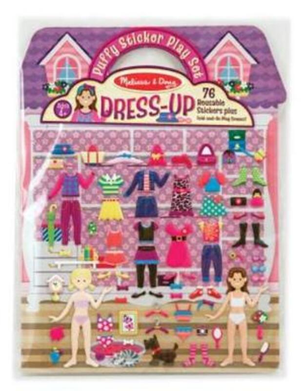 Puffy Sticker Play Set Dressup  Paperback