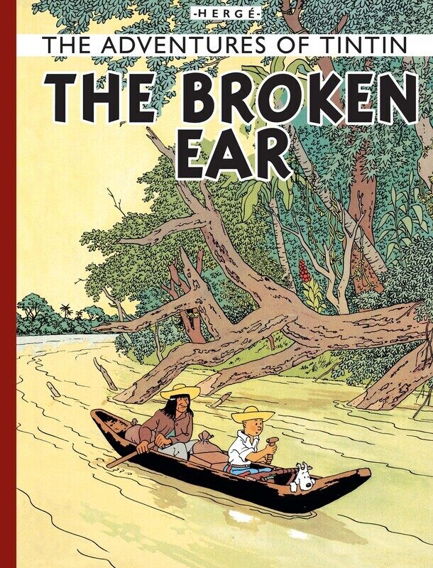 

Tintin - The Broken Ear, Hardcover Book, By: Herge