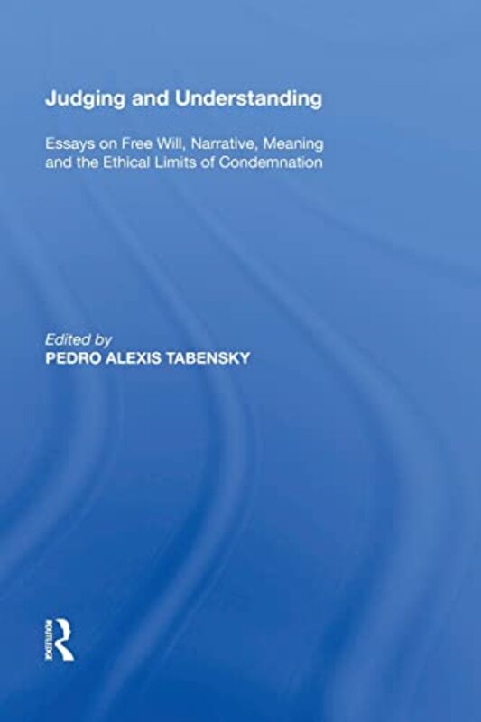 Judging and Understanding by Pedro Alexis Tabensky-Paperback