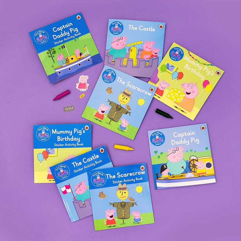 First Words with Peppa Level 3 Box Set, Paperback Book, By: Peppa Pig