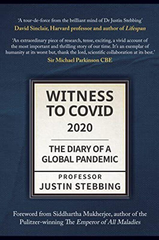 

Witness to Covid 2020 by Justin Stebbing-Hardcover