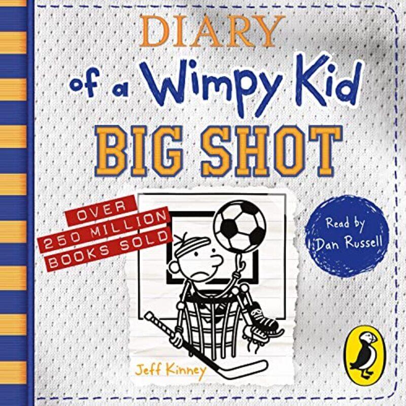 

Diary of a Wimpy Kid: Big Shot (Book 16), CD version, By:Kinney, Jeff - Russell, Dan