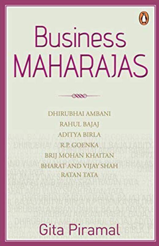 

Business Maharajas Paperback by Gita Piramal