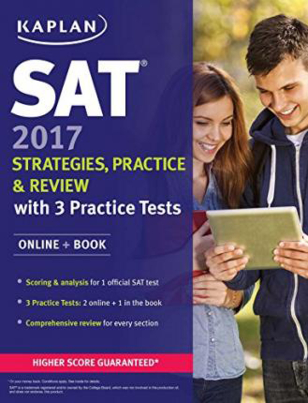 

Sat 2017 Strategies, Practice & Review With 3 Practice Tests: Online + Book, Paperback Book, By: Kaplan Test Prep